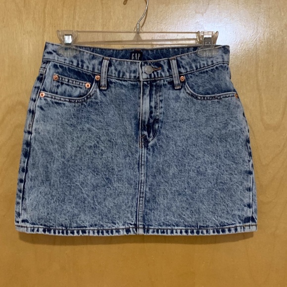 Gap Jean Mini Skirt - Picture 1 of 5